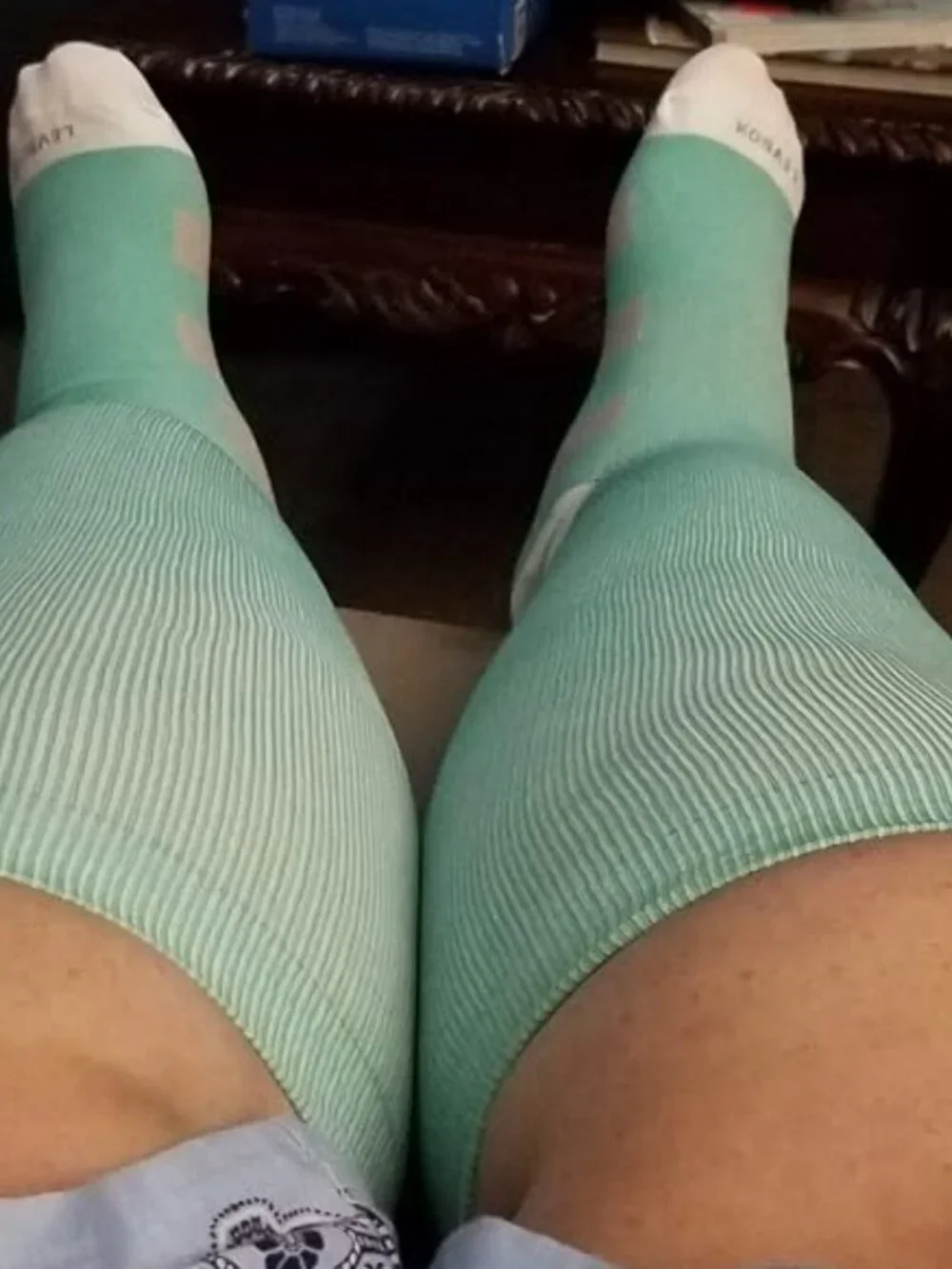 Wide Calf Compression Socks for Women & Men Extra Large Size Support Socks